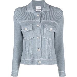BARRIE Knit Button-Up Jacket Women AZUL Sweaters & Knitwear